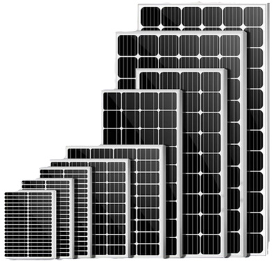单晶玻璃太阳能电池板240W